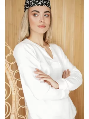 Hanorac de dama BEWEAR B225 ECRU