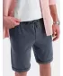 Pantaloni scurţi OMBRE OM-SRCS-0177 ALBASTRU MARIN
