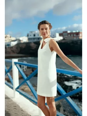 Rochie MAKOVER K128 ECRU