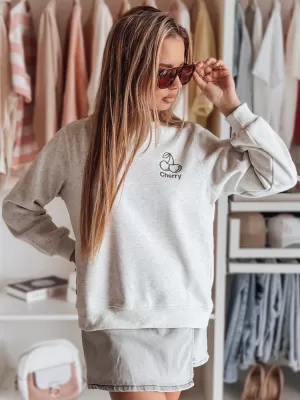 Panoul pentru doamne DSTREET CHERSOFT BY1402 GRI DESCHIS