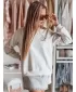 Panoul pentru doamne DSTREET CHERSOFT BY1402 GRI DESCHIS