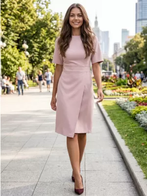 Rochie STYLOVE S240 PUDRA