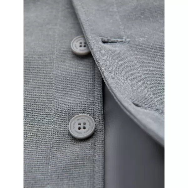  Vestă OMBRE OM-BLZV-0146 MELANGE GRI 