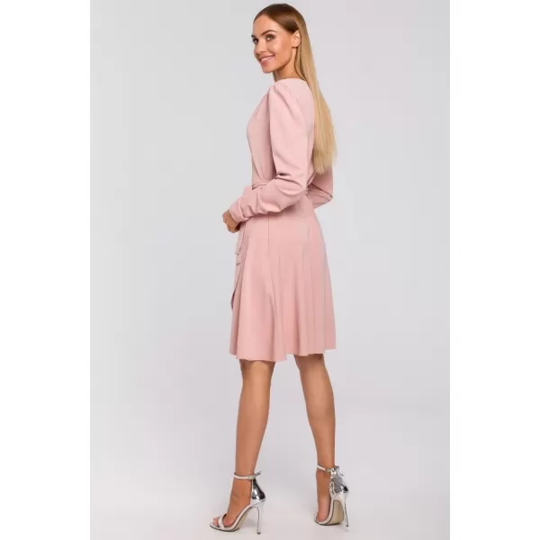  Rochie MOE M487 PUDRA 