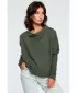 Bluza de dama BEWEAR B094 VERDE MILITAR