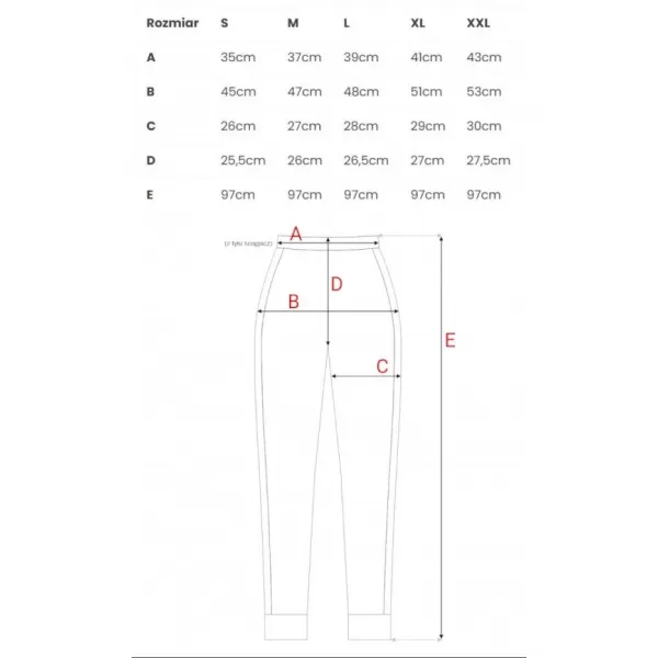  Pantaloni de dama MOE M460 NEGRU 