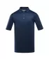 Mens t -thirt cu guler ALPINE PRO COOWEL 2 ALBASTRU