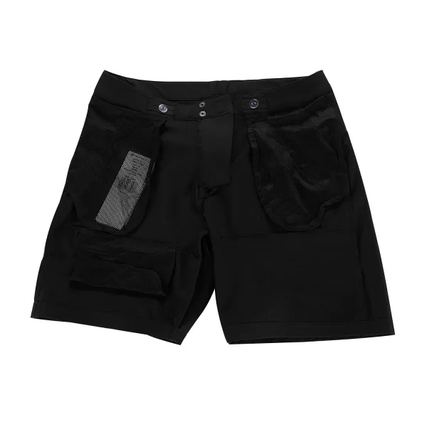  Pantaloni scurți de softshell pentru femei ALPINE PRO BAKA NEGRU 
