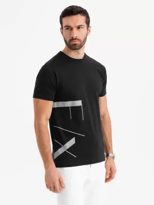 Cămaşă OMBRE OM-TSPT-0213 NEGRU