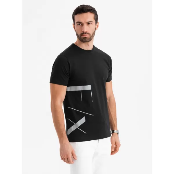  Cămaşă OMBRE OM-TSPT-0213 NEGRU 