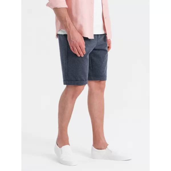  Pantaloni scurţi OMBRE OM-SRCS-0177 ALBASTRU MARIN 