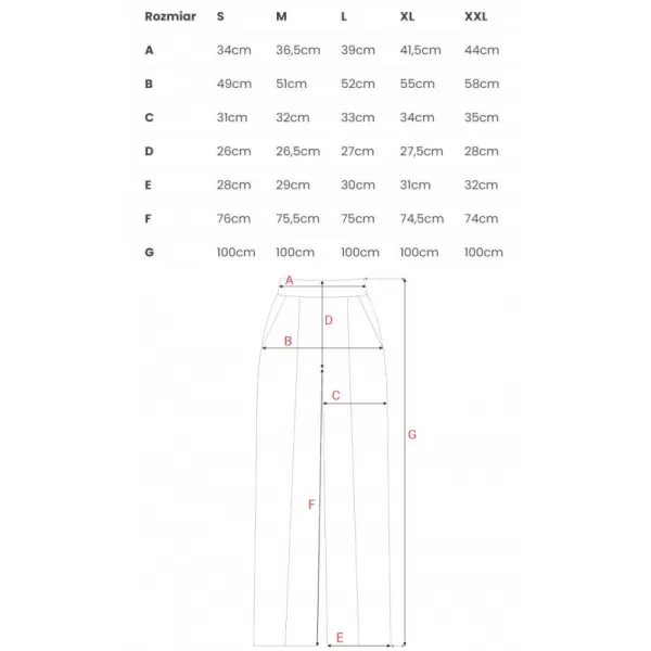  Pantaloni de dama MOE M570 NEGRU 
