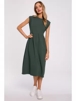 Rochie MOE M581 VERDE MILITAR