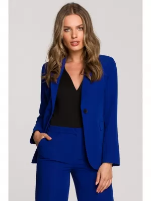 Geaca de dama STYLOVE S310 ALBASTRU REGAL
