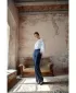 Pantaloni de dama MAKOVER K114 ALBASTRU MARIN