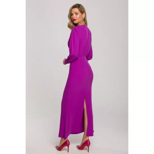  Rochie MAKOVER K143 LAVANDĂ 