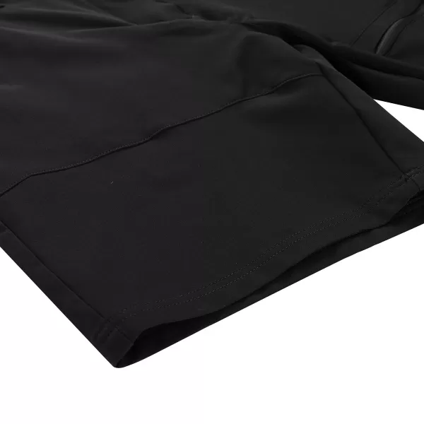  Pantaloni scurți de softshell pentru femei ALPINE PRO BAKA NEGRU 
