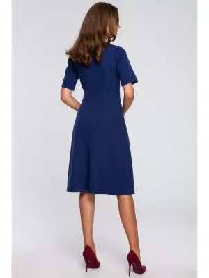 Rochie STYLOVE S240 ALBASTRU MARIN