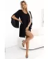 Rochie NUMOCO LIVIA 597-1 NEGRU CU SCLIPICI