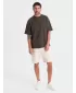 Pantaloni scurți pentru bărbați OMBRE OU-SRBC-0101 CREMĂ