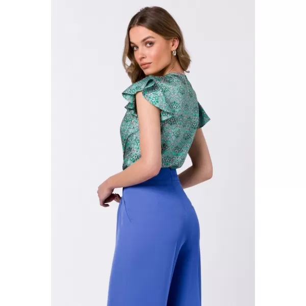  Bluza de dama STYLOVE S344 ALBASTRU 