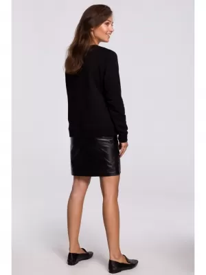 Hanorac de dama BEWEAR B167 NEGRU