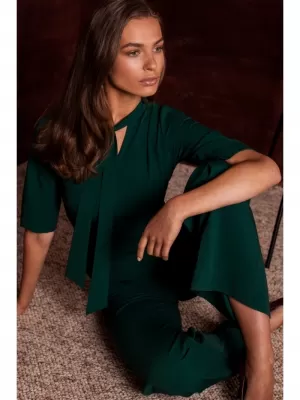 Salopete de dama STYLOVE S243 VERDE