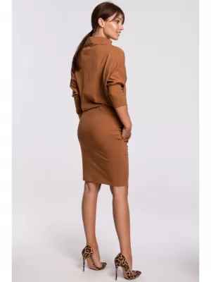 Rochie BEWEAR B175 CARAMEL