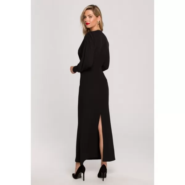  Rochie MAKOVER K143 NEGRU 