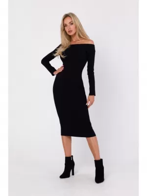 Rochie MOE M757 NEGRU