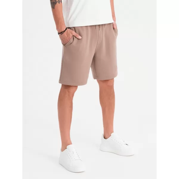  Pantaloni scurți pentru bărbați OMBRE OU-SRBC-0101 MARO 