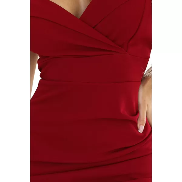  Rochie NUMOCO CALLIE 564-8 BURGUNDIA 