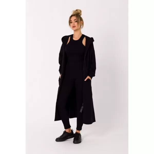  Hanorac de dama MOE M729 NEGRU 