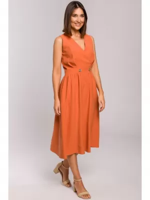 Rochie STYLOVE S224 PORTOCALE