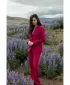 Pantaloni de dama STYLOVE S311 PRUNĂ