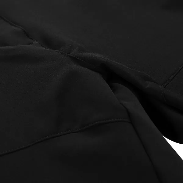  Pantaloni scurți de softshell pentru femei ALPINE PRO BAKA NEGRU 