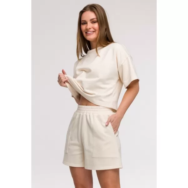 Pantaloni scurți de damă BEWEAR B295 VANILIE 