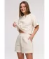 Pantaloni scurți de damă BEWEAR B295 VANILIE