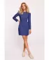 Rochie MOE M805 ALBASTRU