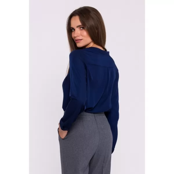  Bluza de dama STYLOVE S375 ALBASTRU MARIN 