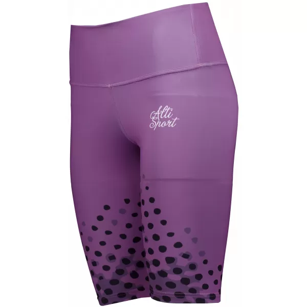  Jambiere pentru femei deasupra genunchilor premium ALTISPORT VOJ/ALW109LEG02 VIOLET 