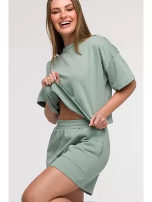 Pantaloni scurți de damă BEWEAR B295 MENTĂ