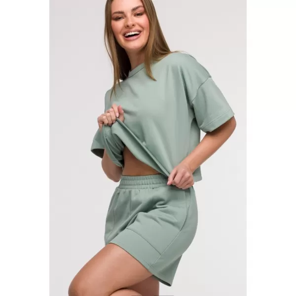  Pantaloni scurți de damă BEWEAR B295 MENTĂ 