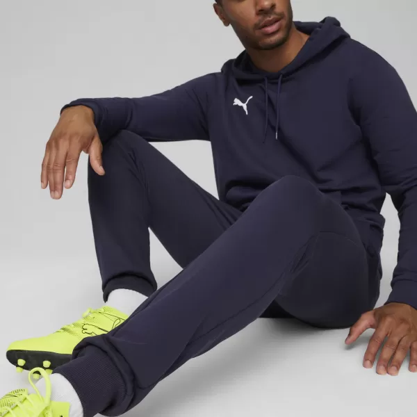  Pantaloni PUMA TEAMGOAL CASUALS PANTS 658598_06 PUMA NAVY/PUMA WHITE 