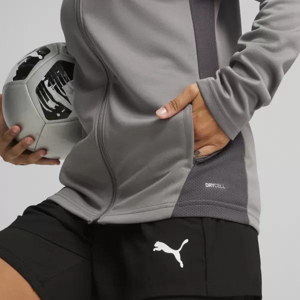  Geacă pentru doamne PUMA TEAMGOAL TRAINING JACKET WMN 658635_13 FONTĂ/ALB/GRI DE UMBRĂ 