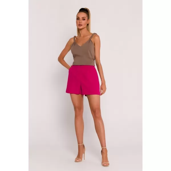  Pantaloni scurți de damă MOE M775 FUCSIE 