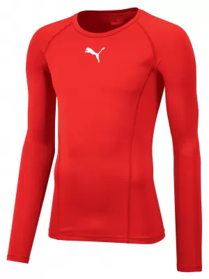 Cămașa funcțională a bărbaților PUMA LIGA BASELAYER TEE LS 655920_01 PUMA RED