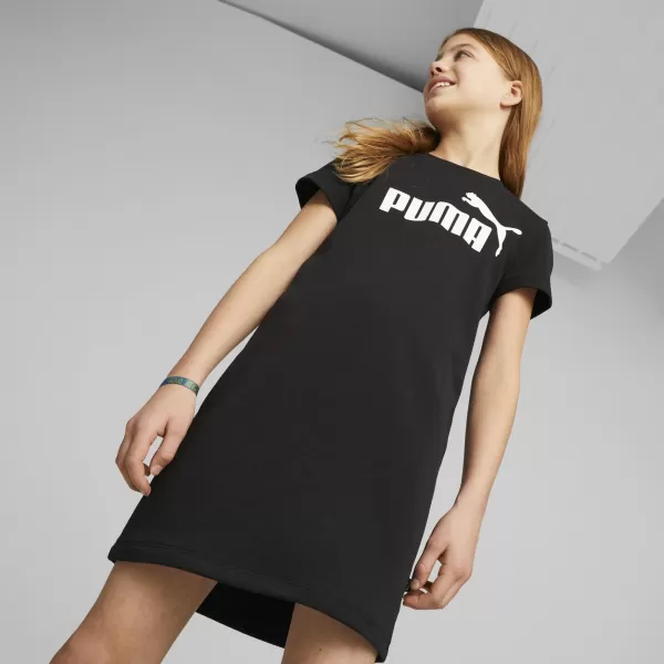  Rochie PUMA ESS+ LOGO DRESS 673493_01 PUMA NEGRU 