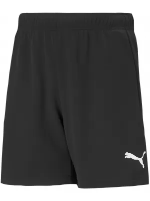 Pantaloni scurţi PUMA TEAMRISE SHORT JR 704943_04 PUMA BLACK/PUMA WHITE