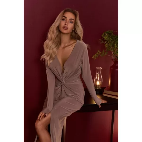  Rochie MOE M840 BEJ 